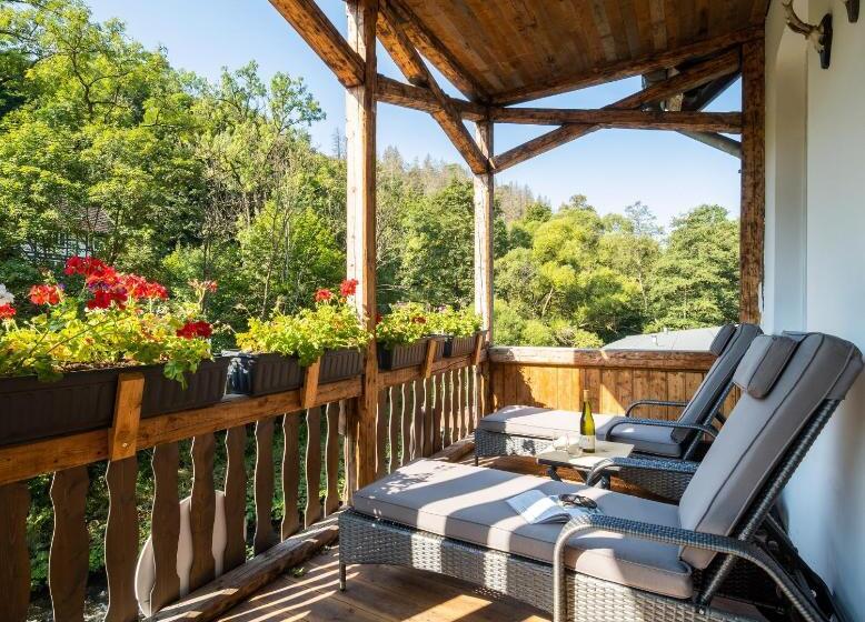 디럭스 주니어 스위트, Bodetaler Basecamp Lodge   Bergsport  Und Naturerlebnis