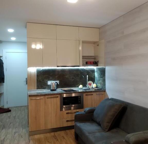 اتاق خانوادگی با چشم‌انداز کوه, New Gudauri Loft1