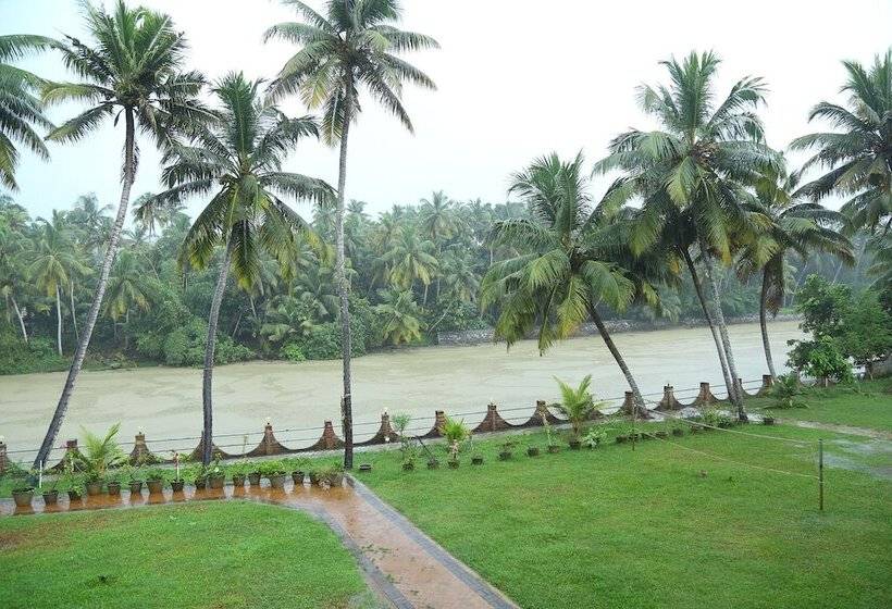 스탠다드 룸 더블 침대, Travancore Island Resort