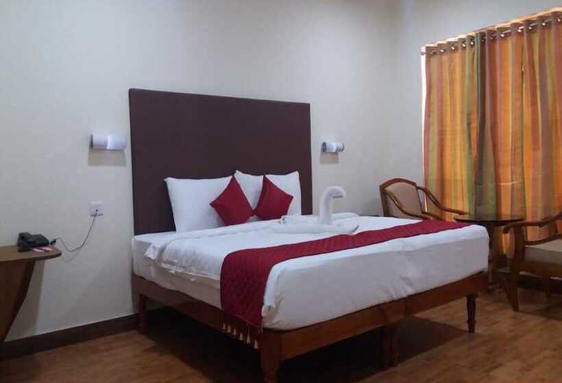 스탠다드 룸 더블 침대, Travancore Island Resort