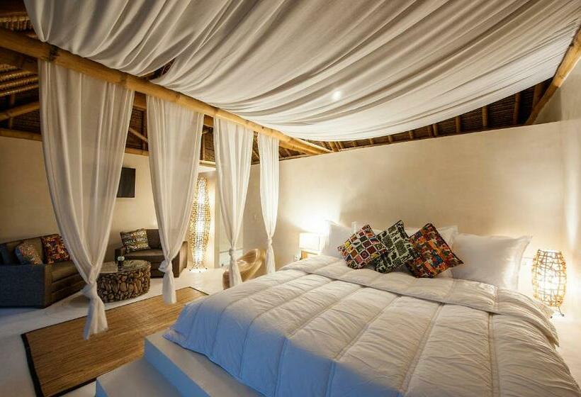 سوییت جونیور با چشم‌انداز دریا, La Crique Nature & Spa