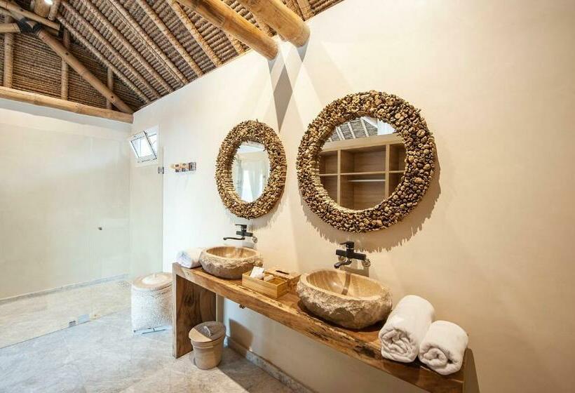 سوییت جونیور با چشم‌انداز دریا, La Crique Nature & Spa