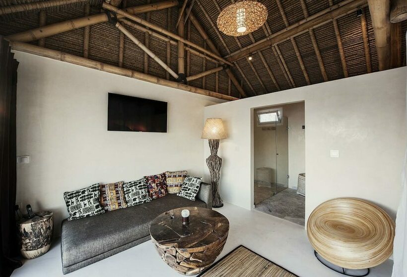 سوییت جونیور با چشم‌انداز دریا, La Crique Nature & Spa