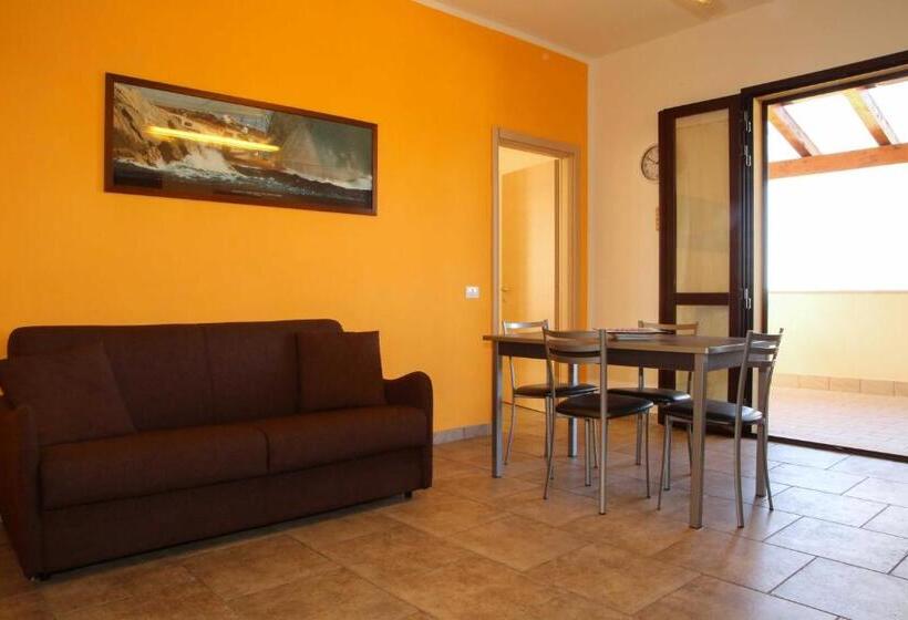 آپارتمان 1 خوابه با چشم‌انداز دریا, Agriturismo San Gregorio