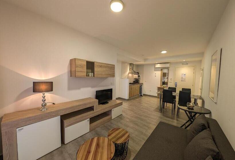 Апартаменты 1 Спальня с Балконом, Apartamentos La Laguna