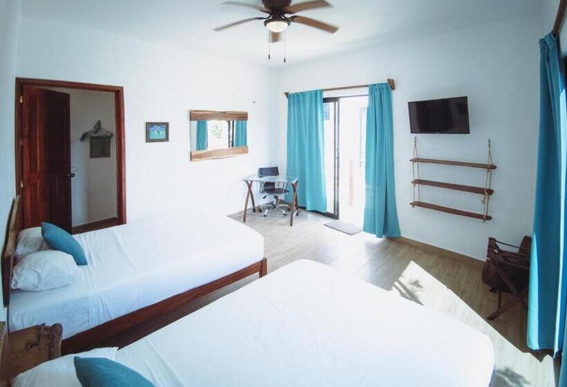 Deluxe Kamer met Balkon, Ade Hotel Bacalar