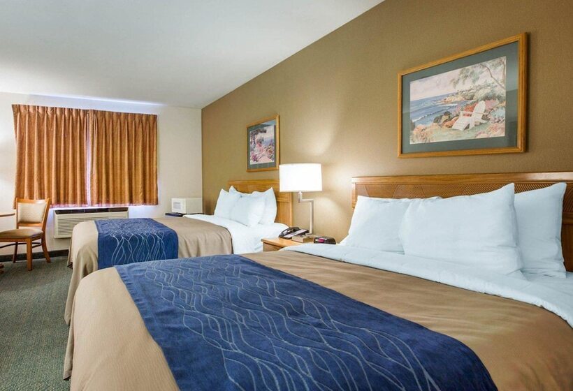 Номер Стандарт 2 Двуспальные Кровати, Comfort Inn Marina On The Monterey Bay