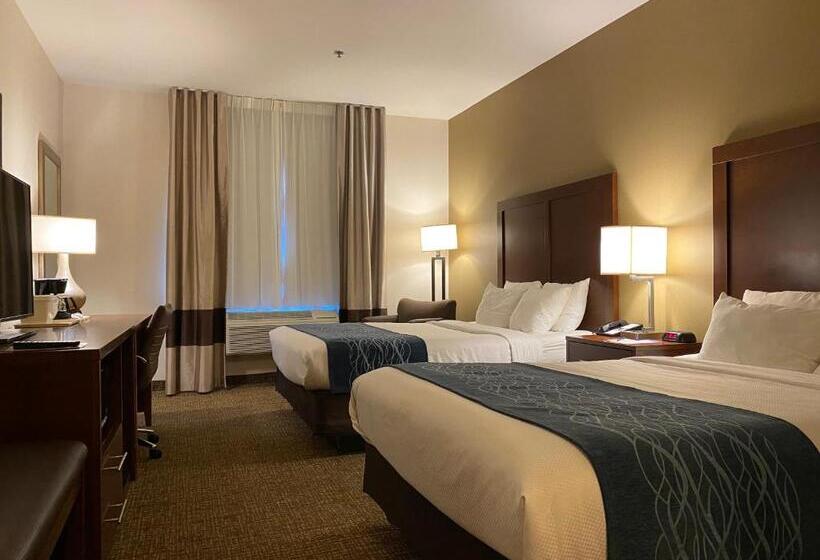 Номер Стандарт 2 Двуспальные Кровати, Comfort Inn Marina On The Monterey Bay