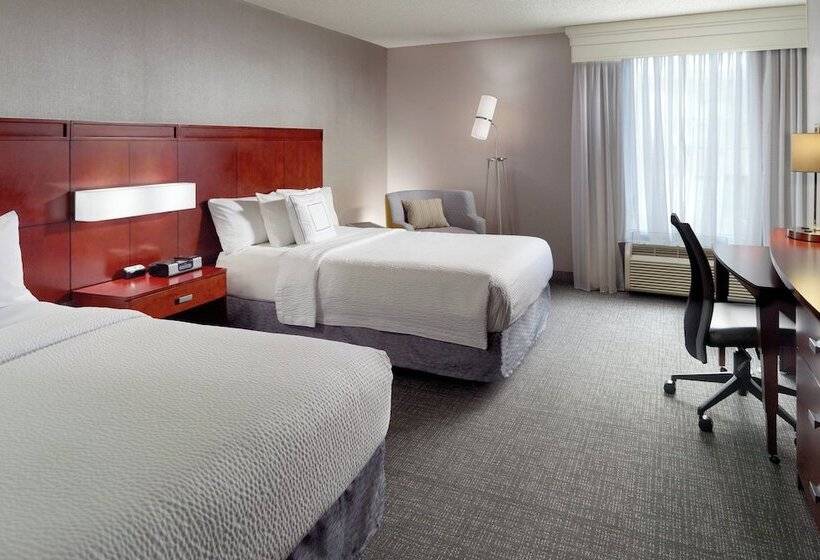 اتاق استاندارد با 2 تخت دوبل, Courtyard By Marriott Atlanta Buckhead
