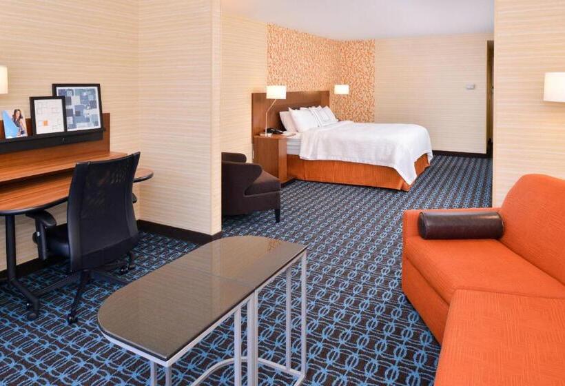 Люкс Кровать Кинг, Fairfield Inn And Suites By Marriott Rochester West/greece