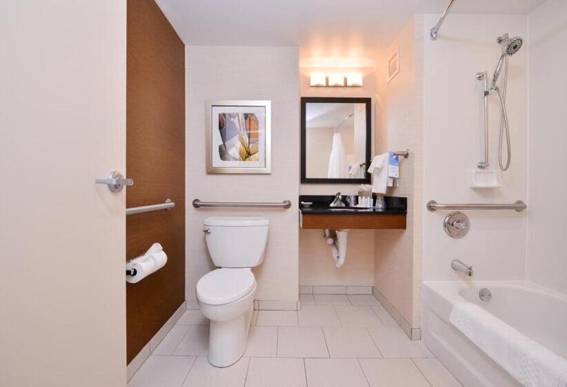 Номер Стандарт Адаптированный для Инвалидов, Fairfield Inn And Suites By Marriott Rochester West/greece