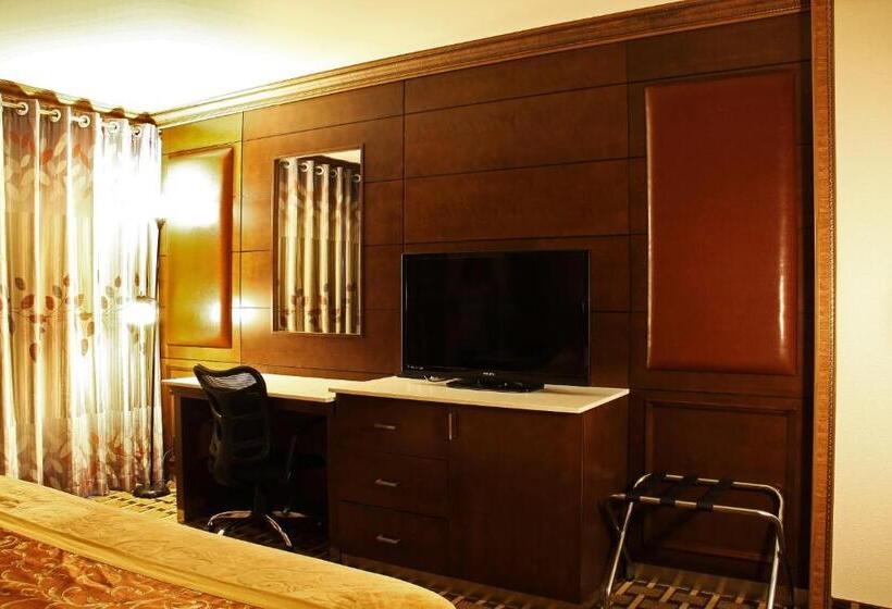 스탠다드 룸 킹사이즈 침대, La Crystal Hotel  Los Angeles Long Beach Area