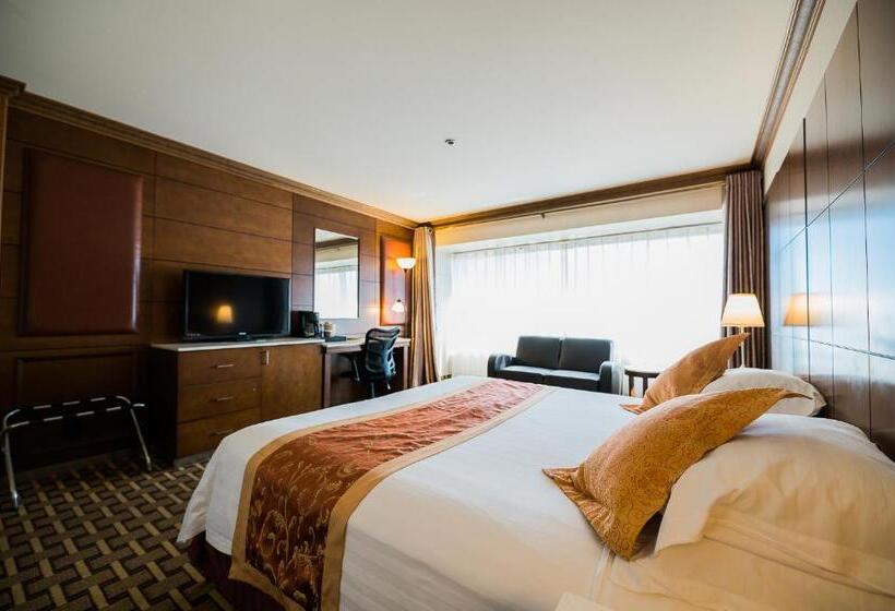 Номер Deluxe Кровать Кинг, La Crystal Hotel  Los Angeles Long Beach Area