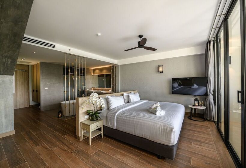 빌라 1 베드룸 - 수영장, Isanook Resort & Suites Hua Hin