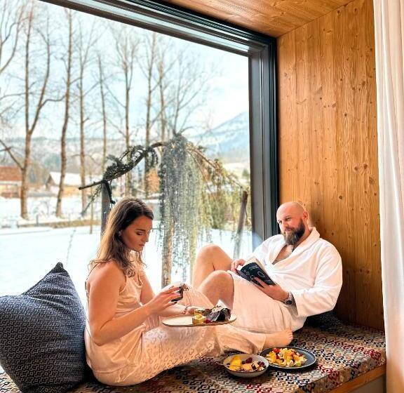 Deluxe room with river view, Boutique Hotel Sunrose 7   Gourmet & Spa