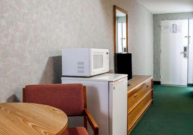 스탠다드 룸 킹사이즈 침대, Rodeway Inn Moosic  Scranton