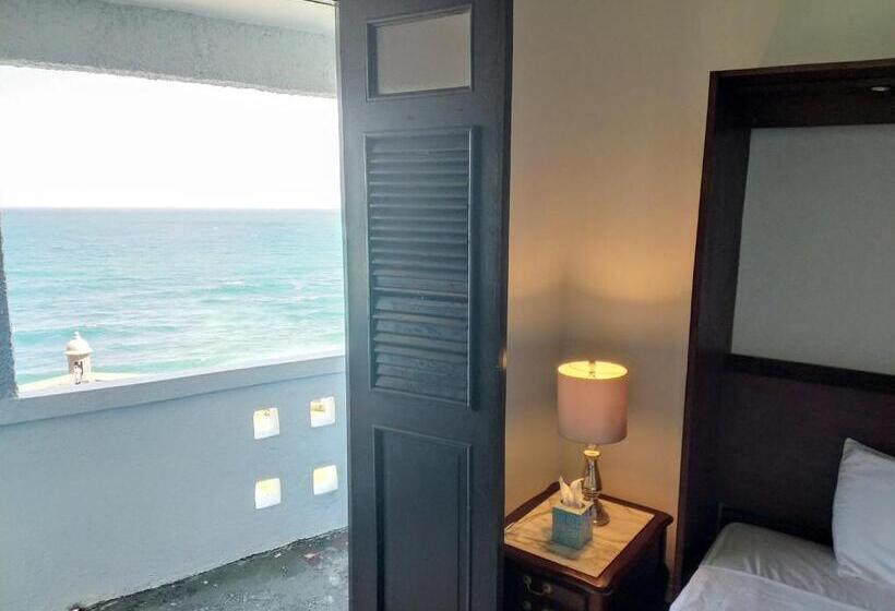 اتاق استاندارد با بالکن و چشم‌انداز دریا, La Capitana Old San Juan Building