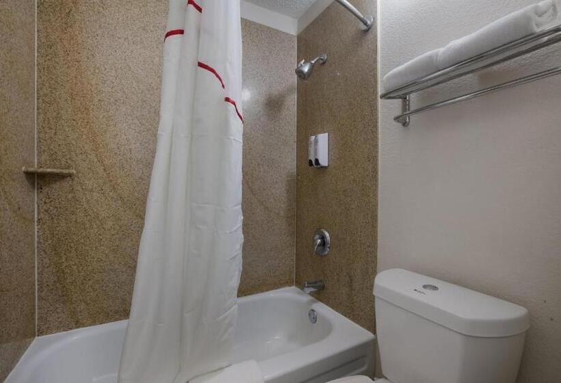디럭스 룸 킹사이즈 침대, Red Roof Inn Atlanta Airport Ne Conley