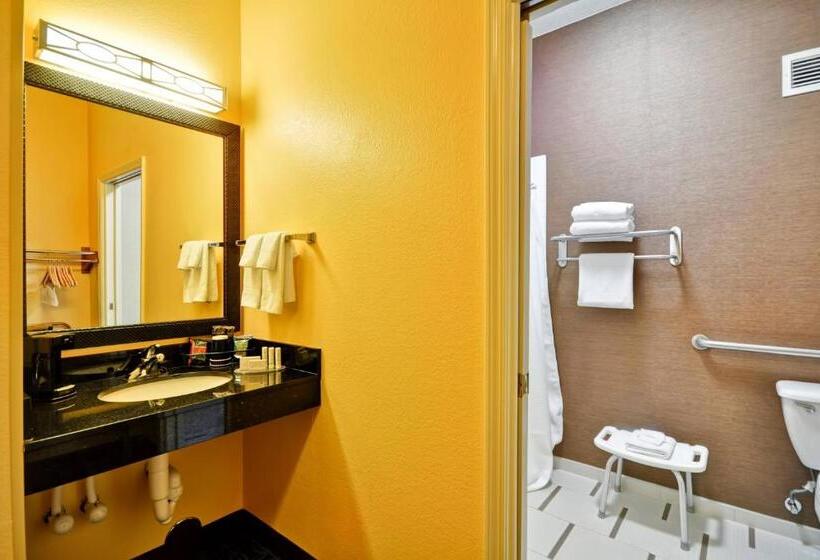 キングサイズベッドのスイートルーム, Fairfield Inn & Suites Dallas Medical/market Center