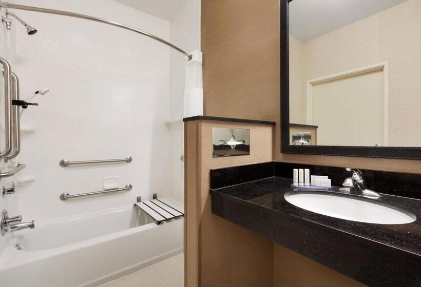 اتاق استاندارد با تخت بزرگ, Fairfield Inn & Suites Omaha East/council Bluffs, Ia