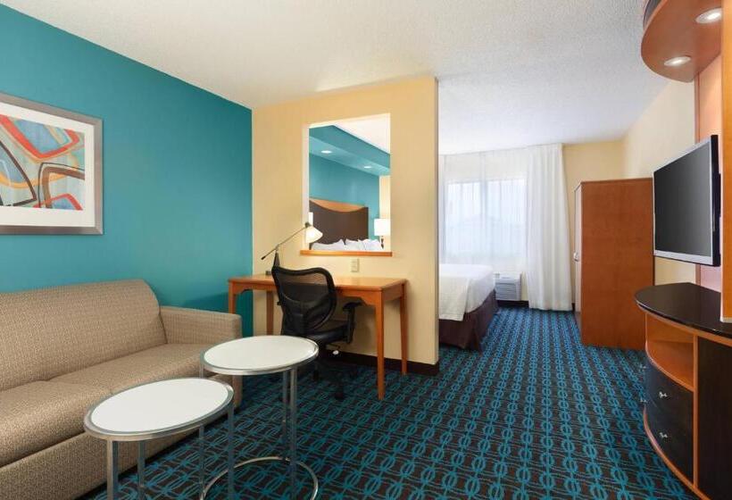 استودیو استاندارد با تخت کینگ, Fairfield Inn & Suites Omaha East/council Bluffs, Ia