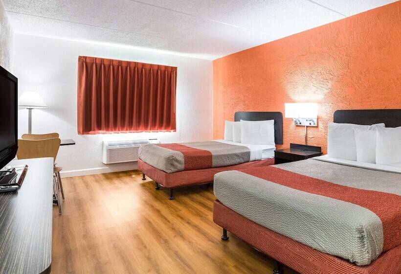 스탠다드 룸 더블 침대 2개, Motel 6prospect Heights, Il