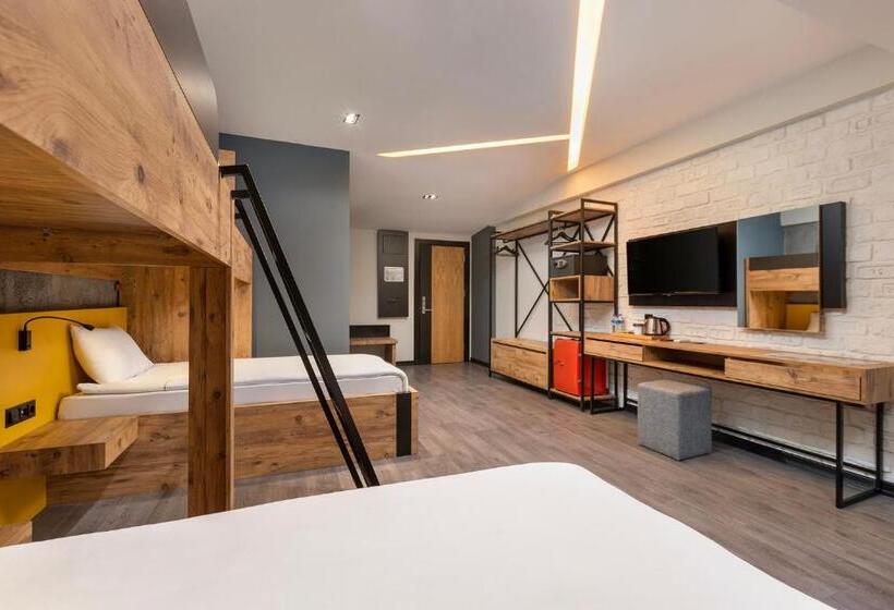 اتاق استاندارد چهار تخته, Afflon Hotels Loft City