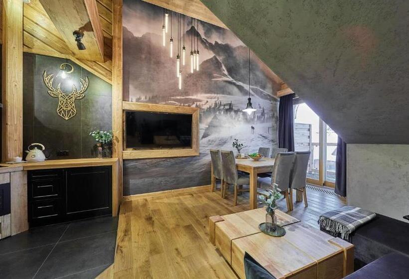 Коттедж с 1 спальней, Aparthotel Giewont