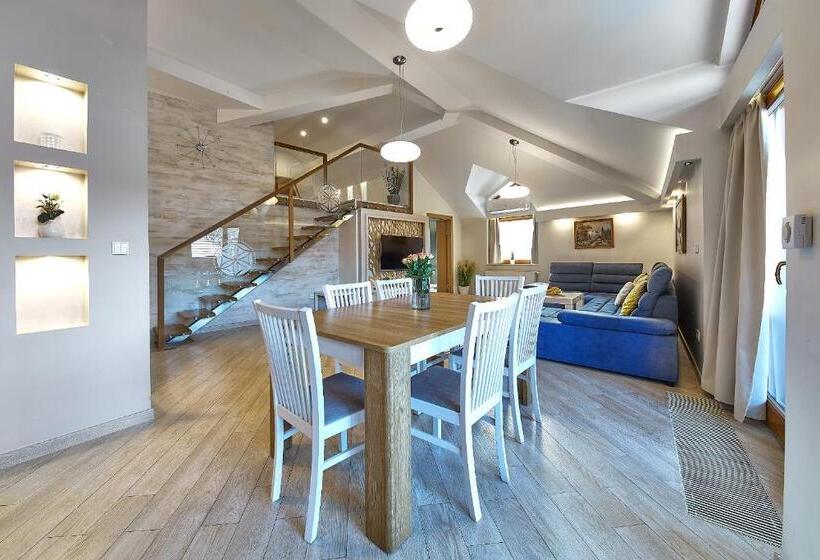 Апартаменты Пентхаус 1 Спальня, Aparthotel Giewont