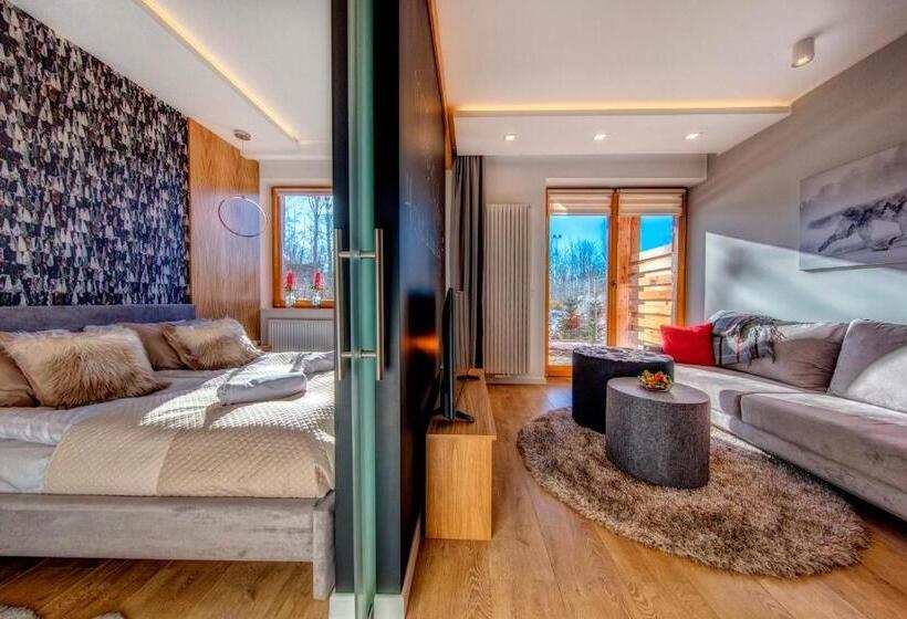 Апартаменты Deluxe 1 Спальня, Aparthotel Giewont