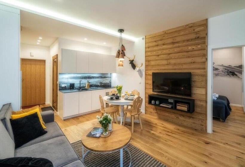 Апартаменты Deluxe 1 Спальня, Aparthotel Giewont
