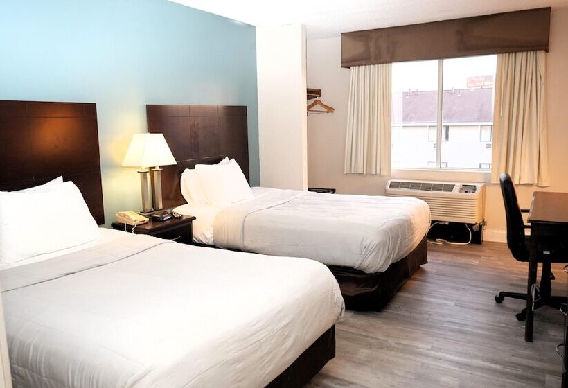 Номер Стандарт 2 Двуспальные Кровати, Copley Inn & Suites, Copley   Akron