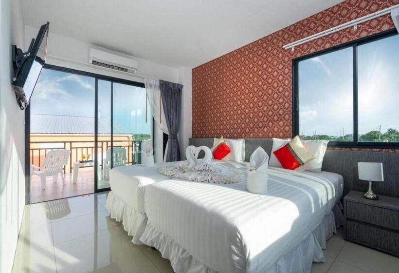 اتاق استاندارد با تراس, The Thames Pool Access Resort & Villa   Sha Extra Plus