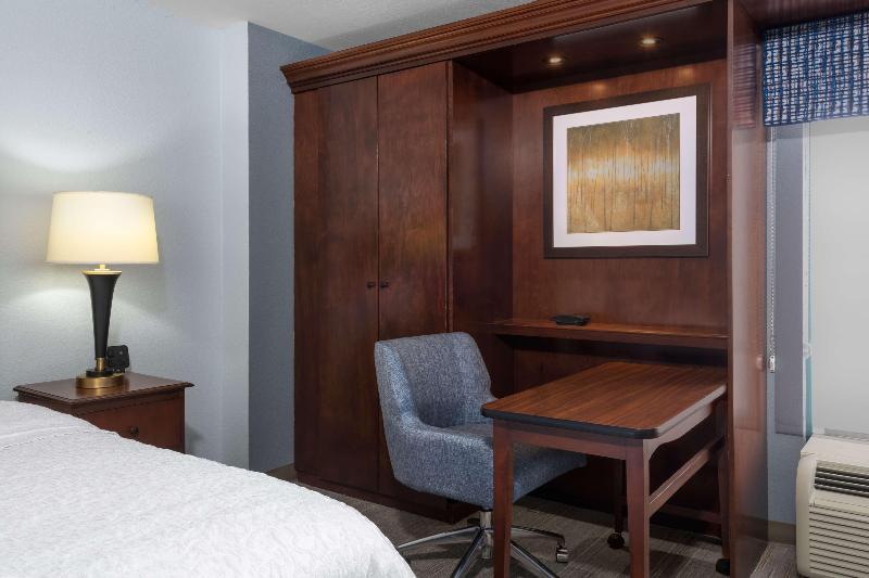 חדר סטנדרט עם מיטת קינג, Hampton Inn Denverinternational Airport