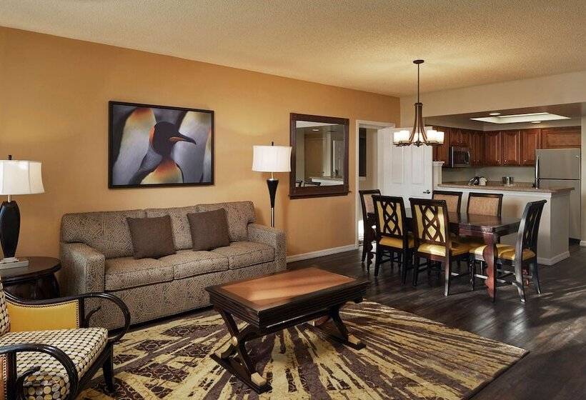 Люкс 2 Спальни, Hilton Grand Vacations Club Seaworld® Orlando