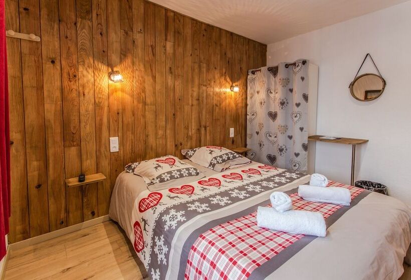 Номер Стандарт Вид на Горы, Auberge Le Vieux Chaillol & Spa