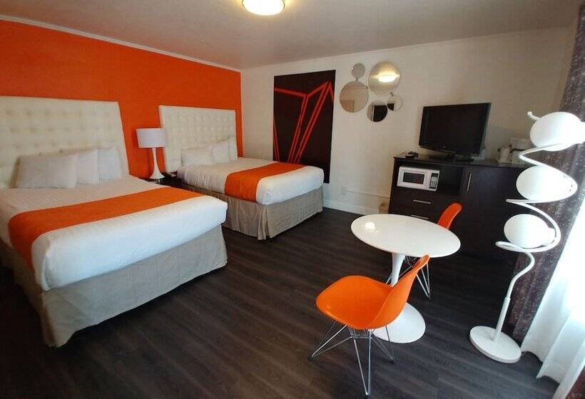 Номер Стандарт 2 Двуспальные Кровати, Howard Johnson By Wyndham Modesto Ceres