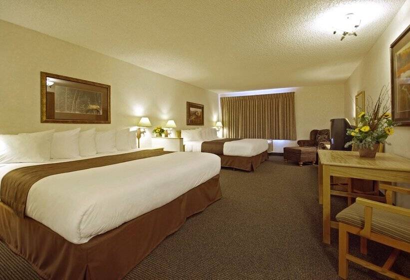 스탠다드 룸 킹사이즈 침대, Kelly Inn West Yellowstone