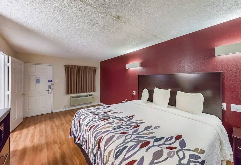 带2个双人床的标准工作室, Red Roof Inn Plano