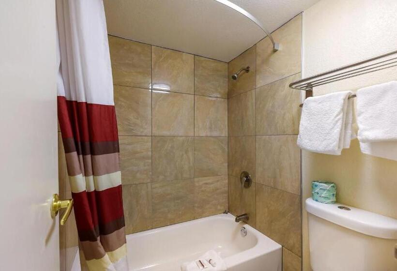 带2个双人床的标准工作室, Red Roof Inn Plano