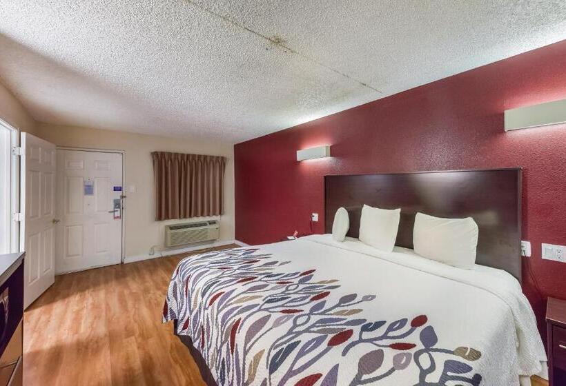 带2个双人床的标准工作室, Red Roof Inn Plano