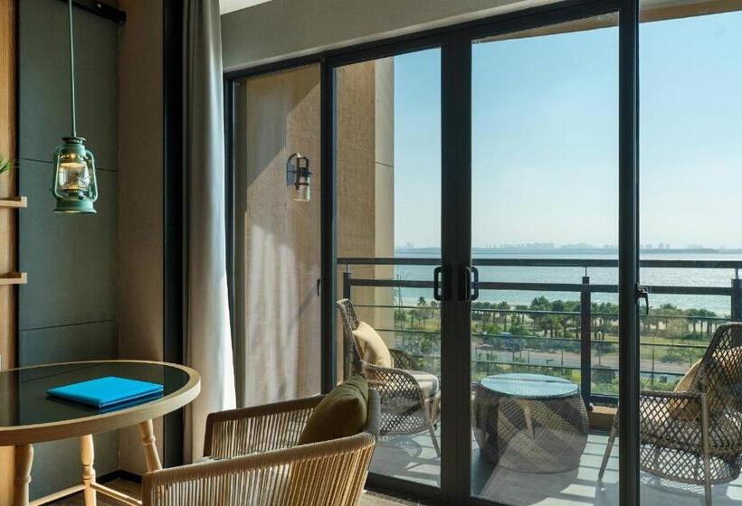 غرفة ديلوكس مطلّة علي الحديقة, Renaissance Xiamen