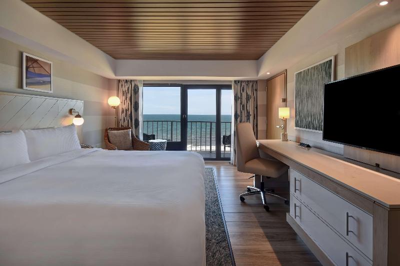 带大床的标准间, Doubletree By Hilton Virginia Beach Oceanfront South