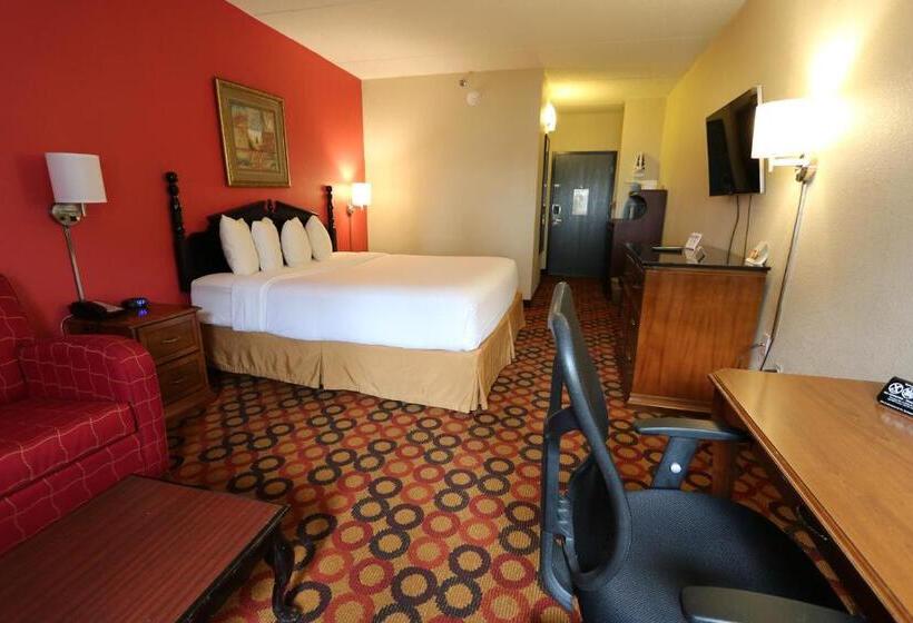 キングサイズベッドのスタンダードルーム, Ramada By Wyndham Bolingbrook