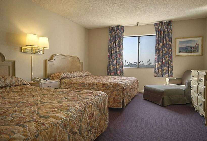 스탠다드 룸 더블 침대 2개, Ramada By Wyndham Los Angeles/wilshire Center