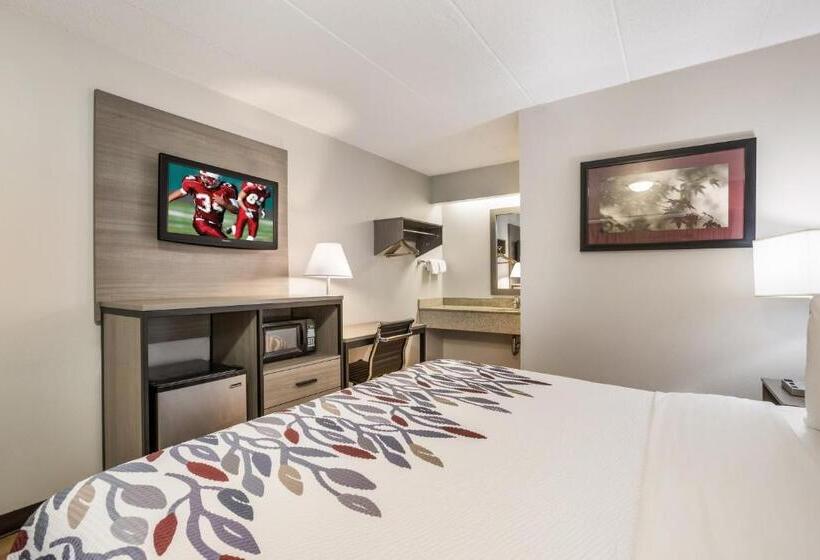 Номер Deluxe Кровать Кинг, Red Roof Inn Lansing West  Msu