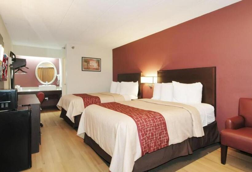 Номер Deluxe Адаптированный для Инвалидов, Red Roof Plus Chicago   Hoffman Estates