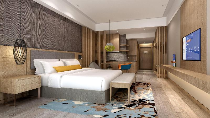 스탠다드 룸 킹사이즈 침대, Holiday Inn Express Liaocheng Chiping, An Ihg
