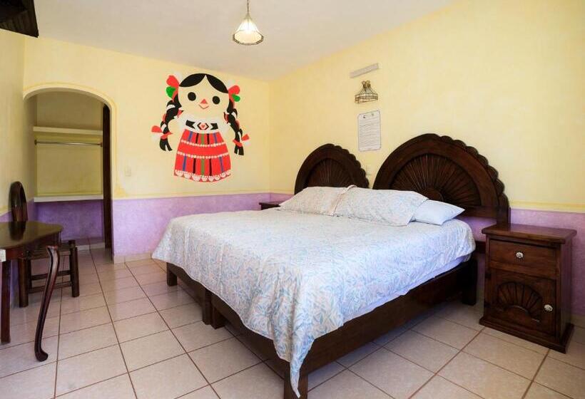 带大床的标准间, Quinta Mirador Zacualli