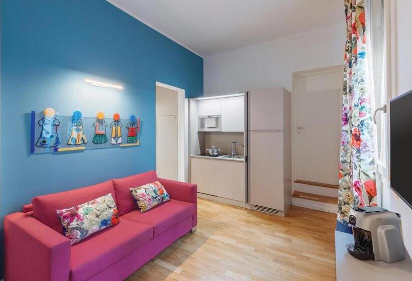 آپارتمان 1 خوابه با تراس, Residence Le Porte
